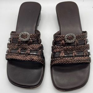 Brighton Leather Sandals Sz 6.5 made in Brazil Style: Rita leather soles